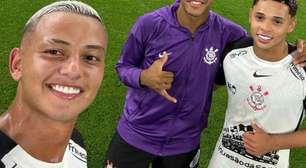 Dieguinho e Kayke elogiam trabalho de Dorival com garotos do Corinthians