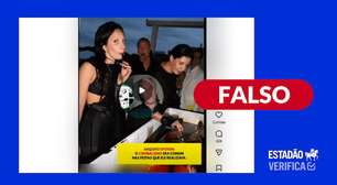 Foto mostra Lady Gaga em evento de arte, sem relação com Jeffrey Epstein