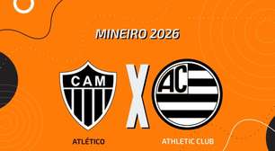 Atlético-MG x Athletic: onde assistir, escalações e arbitragem
