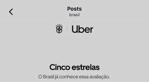CBF não parabeniza Neymar por aniversário e é 'cornetada' em post de anúncio da Uber: 'Vou de 99'