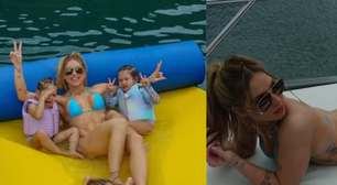 Em família! Virginia curte dia de folga com os filhos: 'Gratidão'