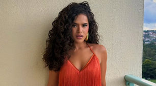 Maisa usa combo do verão: laranja, anéis dourados e toasty makeup