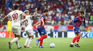 Bahia e Fluminense empatam em jogo movimentado na Fonte Nova