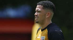 Luciano volta aos treinos e Crespo ganha força máxima no São Paulo