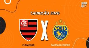 Flamengo x Sampaio Corrêa: onde assistir, escalações e arbitragem