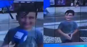 Ao vivo! Repórter pede para menino cantar hit de Ana Castela e é surpreendida