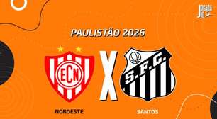 Noroeste x Santos: onde assistir, escalações e arbitragem