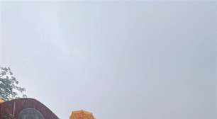 Temporal cria 'rio' no carnaval do Ibirapuera e atrasa show de Alceu Valença