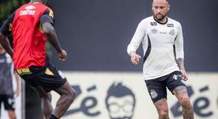 Santos aguarda último treino da semana para definir retorno de Neymar