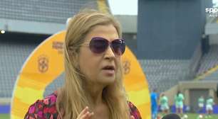 Leila cobra apoio da Globo ao futebol feminino: 'Precisamos de investimento e melhores horários'