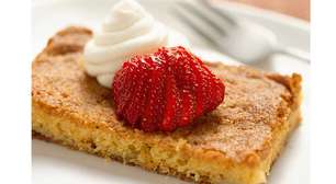 Bolo vegano de fubá com coco