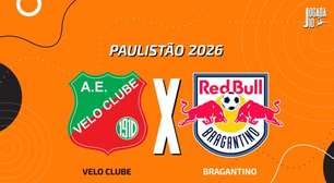 Velo Clube x Bragantino, AO VIVO, com a Voz do Esporte, às 17h