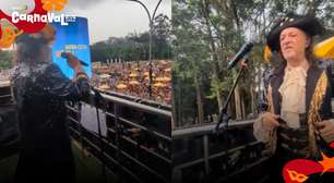 Alceu Valença dribla forte chuva e puxa trio em pré-Carnaval de São Paulo