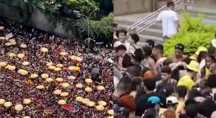 Bloco com Calvin Harris tem superlotação e foliões passam mal durante circuito em SP