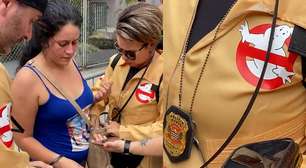 Policiais 'Caça-Fantasmas' prendem casal por furto no bloco de Calvin Harris, em SP; veja o vídeo