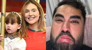 Virginia leva Lucas Guedez às lágrimas ao revelar o que sua filha disse sobre ele na terapia