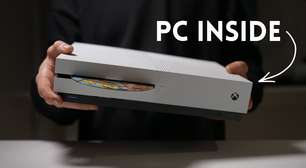 Ele conseguiu inserir um PC inteiro dentro de um Xbox One S e rodou tudo perfeitamente