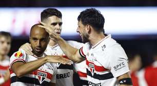 Lucas e Calleri vivem último ano no São Paulo sem pressa por renovação