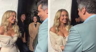 Wagner Moura encontra Sydney Sweeney em festival de cinema na Califórnia; veja o momento
