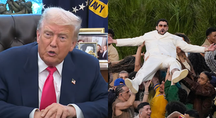 Trump critica Bad Bunny no Super Bowl e chama show de 'nojento': 'Ninguém entende o que esse cara fala'