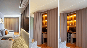 7 formas elegantes de inserir o bar nos projetos residenciais