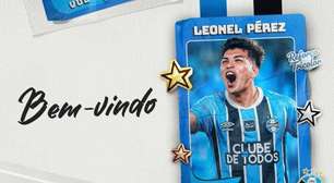 Grêmio anuncia a contratação de Leonel Pérez, volante do Huracán