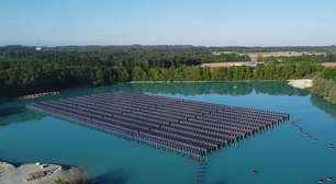 A Alemanha teve uma ideia ousada para resolver um dos problemas da energia renovável: cobrir um lago com painéis solares