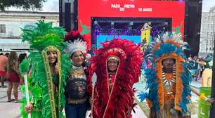 'Arco e flecha com som' e 6 meses de preparação: tradição indígena do caboclinho 'abre' carnaval do Recife