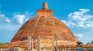 Construída há 1.700 anos, a maior estrutura de tijolos conhecida fica no Sri Lanka