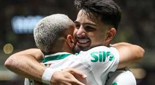 Entre altos e baixos, Flaco López e Vitor Roque buscam retomar sintonia no Palmeiras