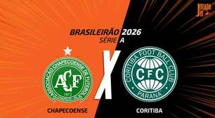 Chapecoense x Coritiba: onde assistir, escalações e arbitragem