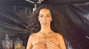 Namorada de Juliano do BBB, Marina Sena, posa topless em ensaio