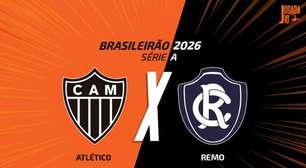 Atlético-MG x Remo, AO VIVO, com a Voz do Esporte, às 18h30