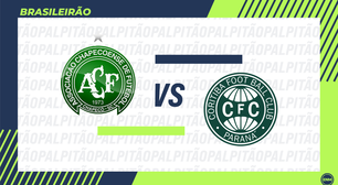 Chapecoense x Coritiba: prováveis escalações, arbitragem, onde assistir e retrospecto
