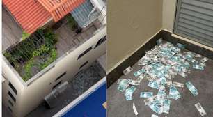 Homem jogou mala com dinheiro pela janela após chegada dos policiais, diz PF