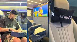 TV, frigobar e mais: saiba quanto custa e o que tem na nova kombi de Neymar