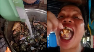 Influenciadora é morta após comer 'caranguejo do diabo'