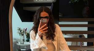 Salvador: Marquezine usa pijama e iniciais de Shawn Mendes no chinelo