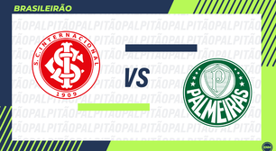 Internacional x Palmeiras: prováveis escalações, arbitragem, onde assistir e retrospecto