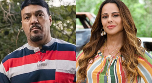 Belo fala sobre a 'emoção' que foi beijar a ex, Viviane Araújo em 'Três Graças'