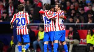 Atlético atropela o Barcelona e fica perto da final da Copa do Rei