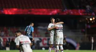 São Paulo supera o Grêmio por 2 a 0 e embala no Campeonato Brasileiro