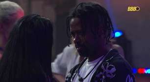 'BBB 26': Marciele chama Leandro para dançar e leva fora; veja o motivo