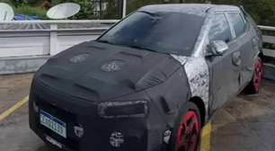 Novo Hyundai HB20 é flagrado e pode trazer mais segurança e tecnologia em 2027