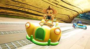 Sonic Racing: CrossWorlds recebe conteúdo gratuito de Super Monkey Ball