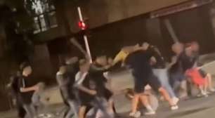 Torcedor do Santos é espancado e hospitalizado após jogo contra o Athletico; vídeo