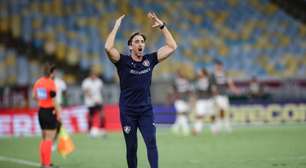 "Temos elenco para brigar": Zubeldía exalta agressividade em vitória do Fluminense