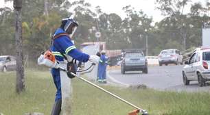 Após paralisação, serviços de capinação e roçagem são retomados em Suzano