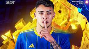 Fim da novela: Nicollas fecha com o Dendele para a Kings League Brasil