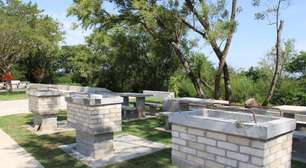 Novas churrasqueiras da Orla do Lami estão disponíveis para uso no Carnaval